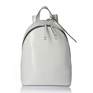 Calvin Klein dámský lesklý bílý batoh